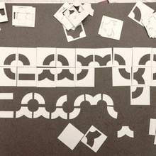 Laser-cut modular tile system created for Comp Form class.