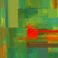 Computational painting created as an example for Comp Form